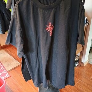 Kanz Black Graphic T-Shirt